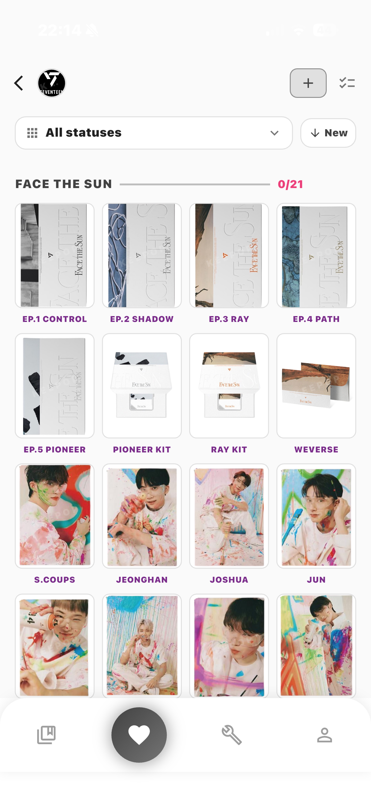 SEVENTEEN Face The Sun